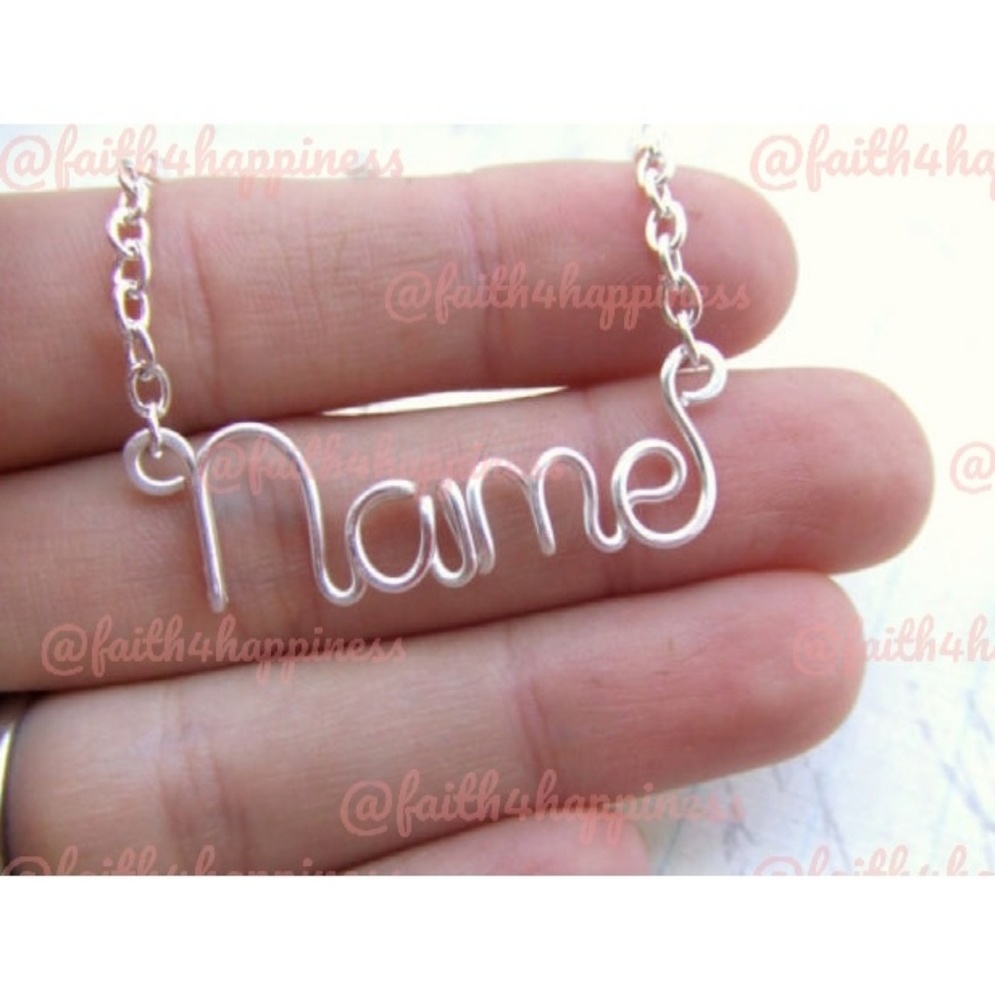 😍 YOUR NAME ON A NECKLACE - MAKES THE PERFECT 🎁